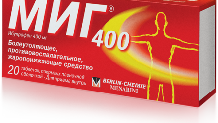 От чего помогает «Миг 400». Инструкция по применению