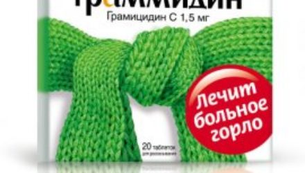 От чего помогает «Граммидин». Инструкция по применению таблеток