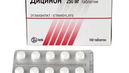 От чего помогают таблетки «Дицинон». Инструкция по применению