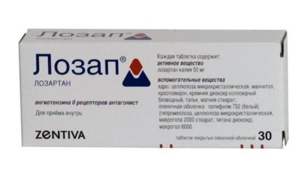 От чего помогают таблетки «Лозап». Инструкция по применению