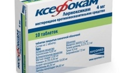 От чего помогает «Ксефокам». Инструкция по применению