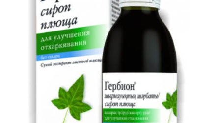 «Гербион» от сухого и влажного кашля: инструкция по применению, аналоги и цены