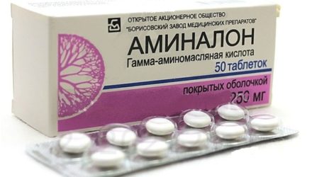 Таблетки «Аминалон»: инструкция, цена, аналоги и отзывы