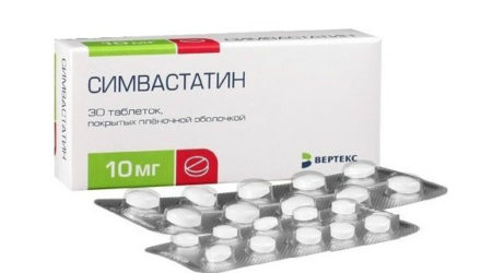 Таблетки «Симвастатин»: инструкция, применение, цена, отзывы и аналоги