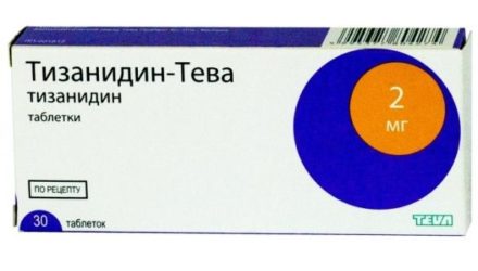 Таблетки 2 мг и 4 мг Тизанидин: инструкция по применению